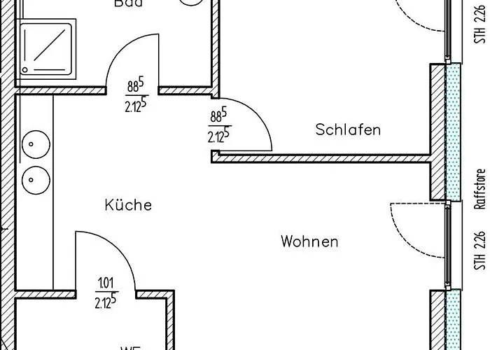 Lejlighed 2-zimmer-wohnung Bei Nuernberg Mit S-bahn-anschluss Postbauer-Heng